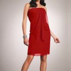 Jordan Fashions dress, burgundy, size 8